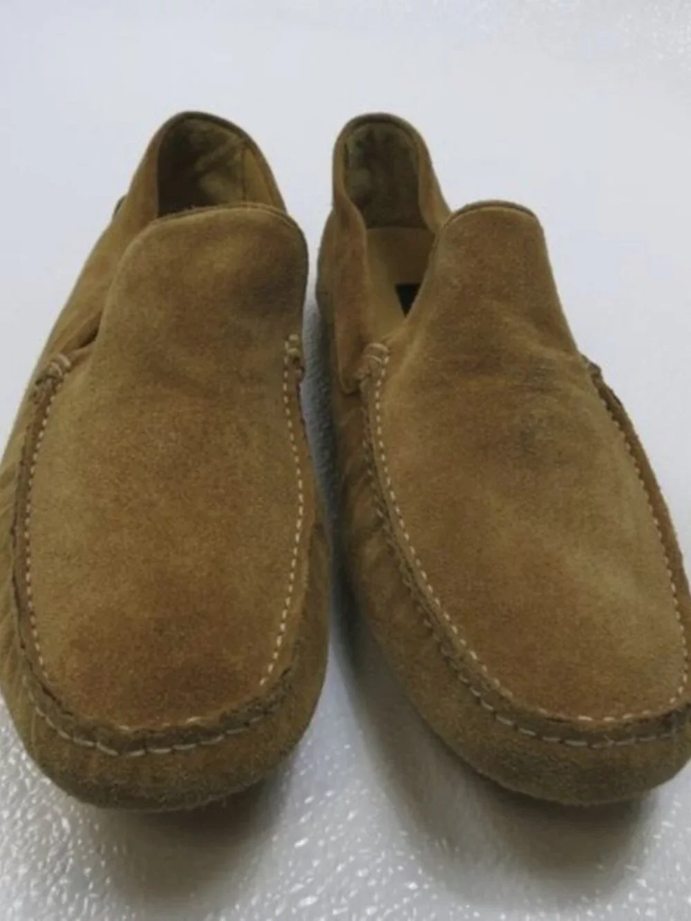 Schettino Capri Suede Leather Driver Moccasin Casual comfort Footwear Shoes Sz 9